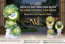 Đặt Hoa Chia Buồn Tại Long Thượng, Cần Giuộc