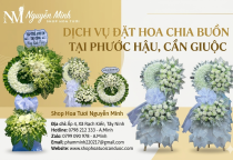 Đặt Hoa Chia Buồn Tại Phước Hậu, Cần Giuộc