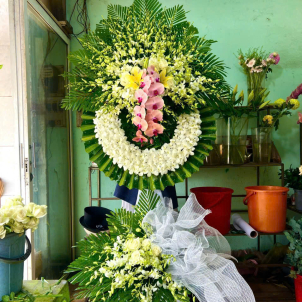 Kệ hoa viếng 50487