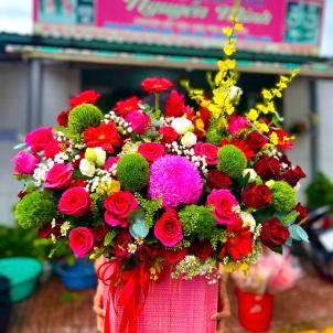 Giỏ Hoa 80687