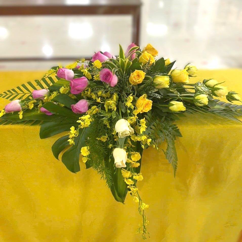 Hoa để bàn trưởng tộc