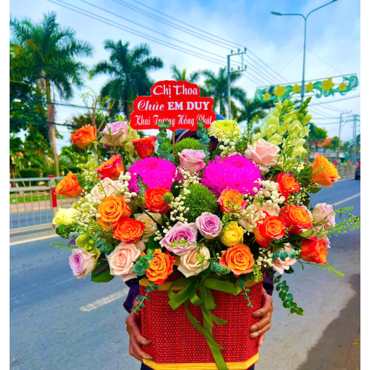 Giỏ hoa 27412