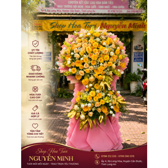 Kệ Hoa Chúc Mừng Hội Nghị - Khai Trương 62645