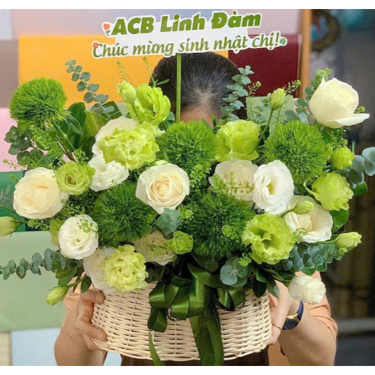 Giỏ hoa 73358