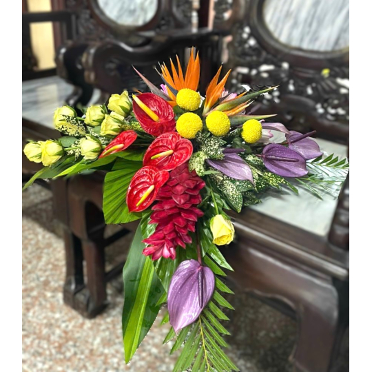 Hoa để bàn trưởng tộc 85237