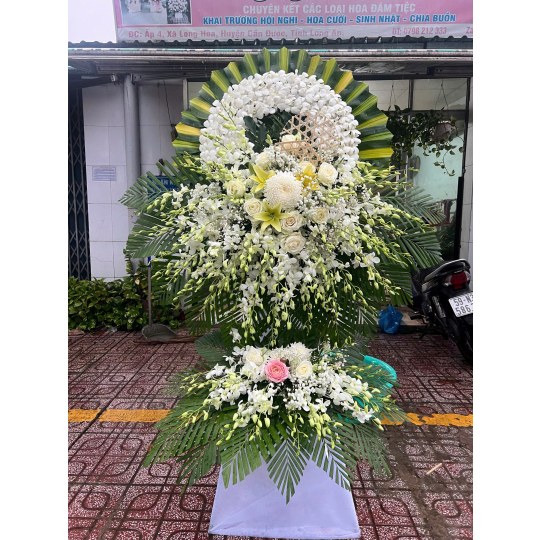 Kệ hoa viếng 08054