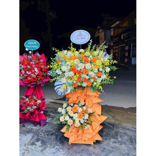 KỆ HOA CHÚC MỪNG KHAI TRƯƠNG 73175