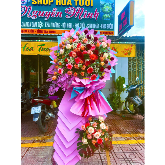 KỆ HOA CHÚC MỪNG KHAI TRƯƠNG 71209